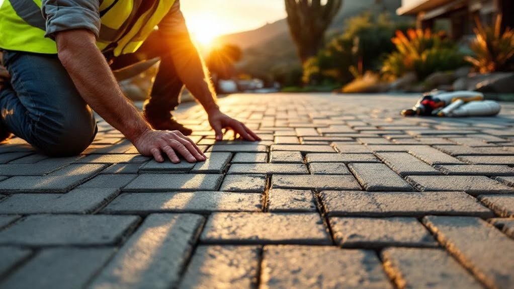 Paver Installation 2