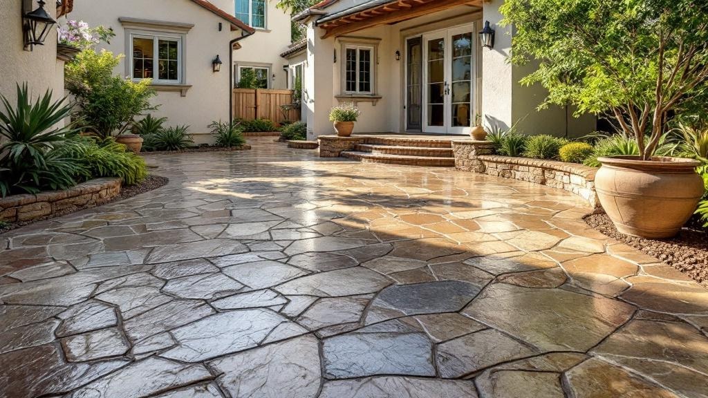 BES Concrete Contracting Solutions - stamped concrete poway bes