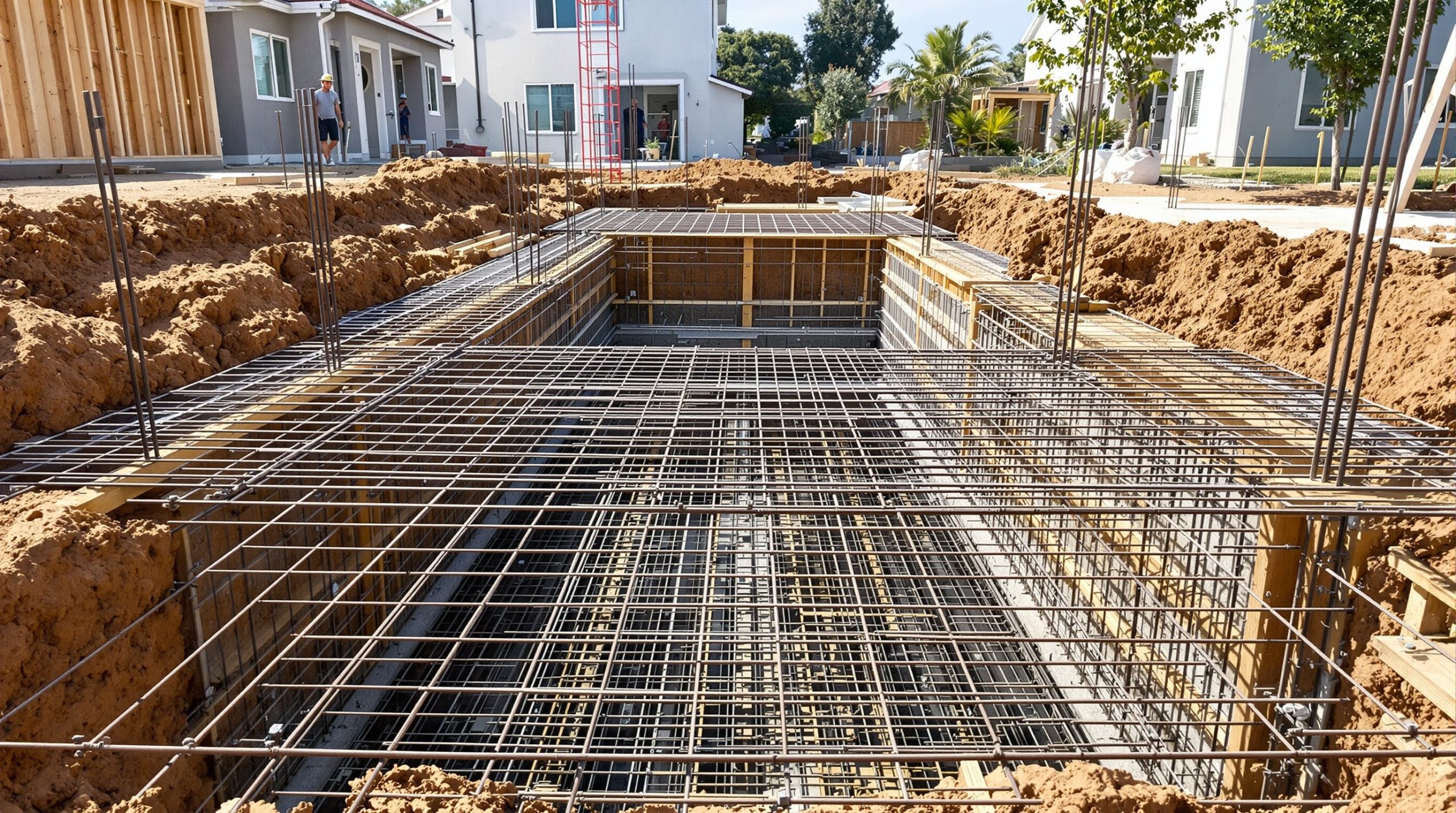 Concrete footing and foundation work in Poway CA — BES Concrete Contracting Solutions