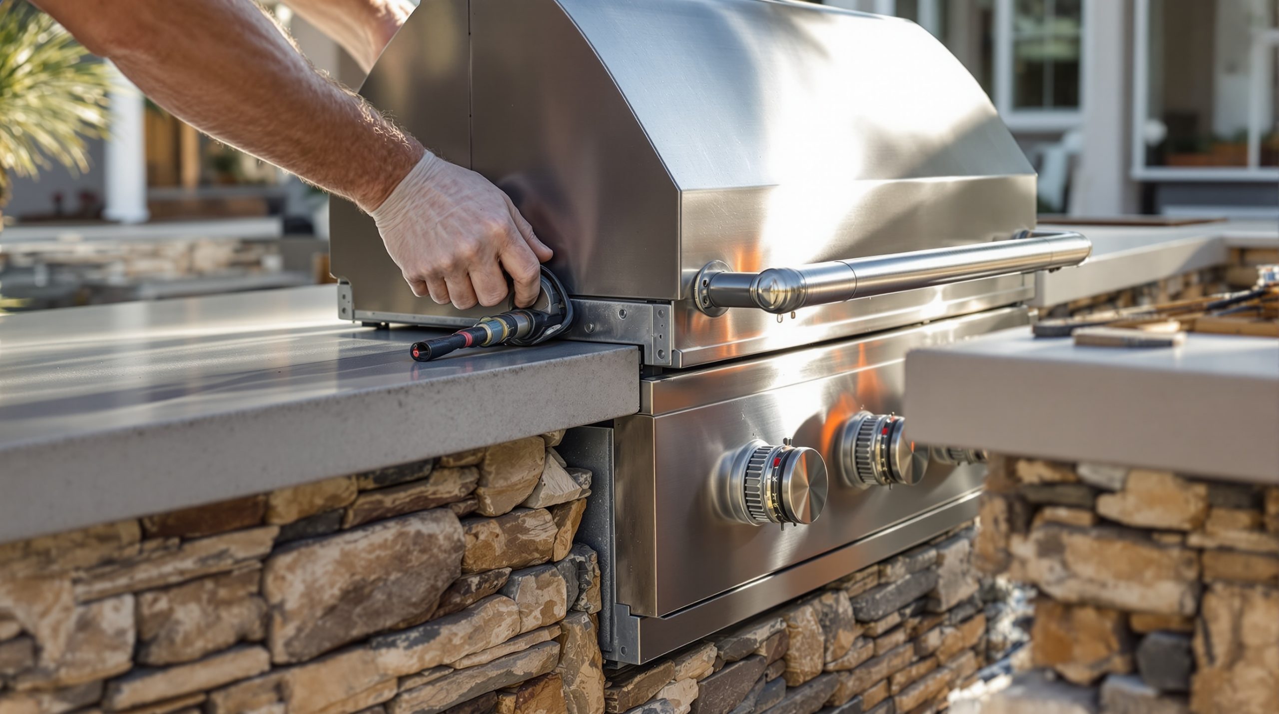 Outdoor Kitchens & BBQ detail work in San Diego County by BES Concrete Contracting Solutions